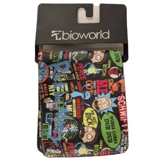 Rick and Morty All Over Print Bifold Wallet Cartoon TV Show - Picture 3 of 5